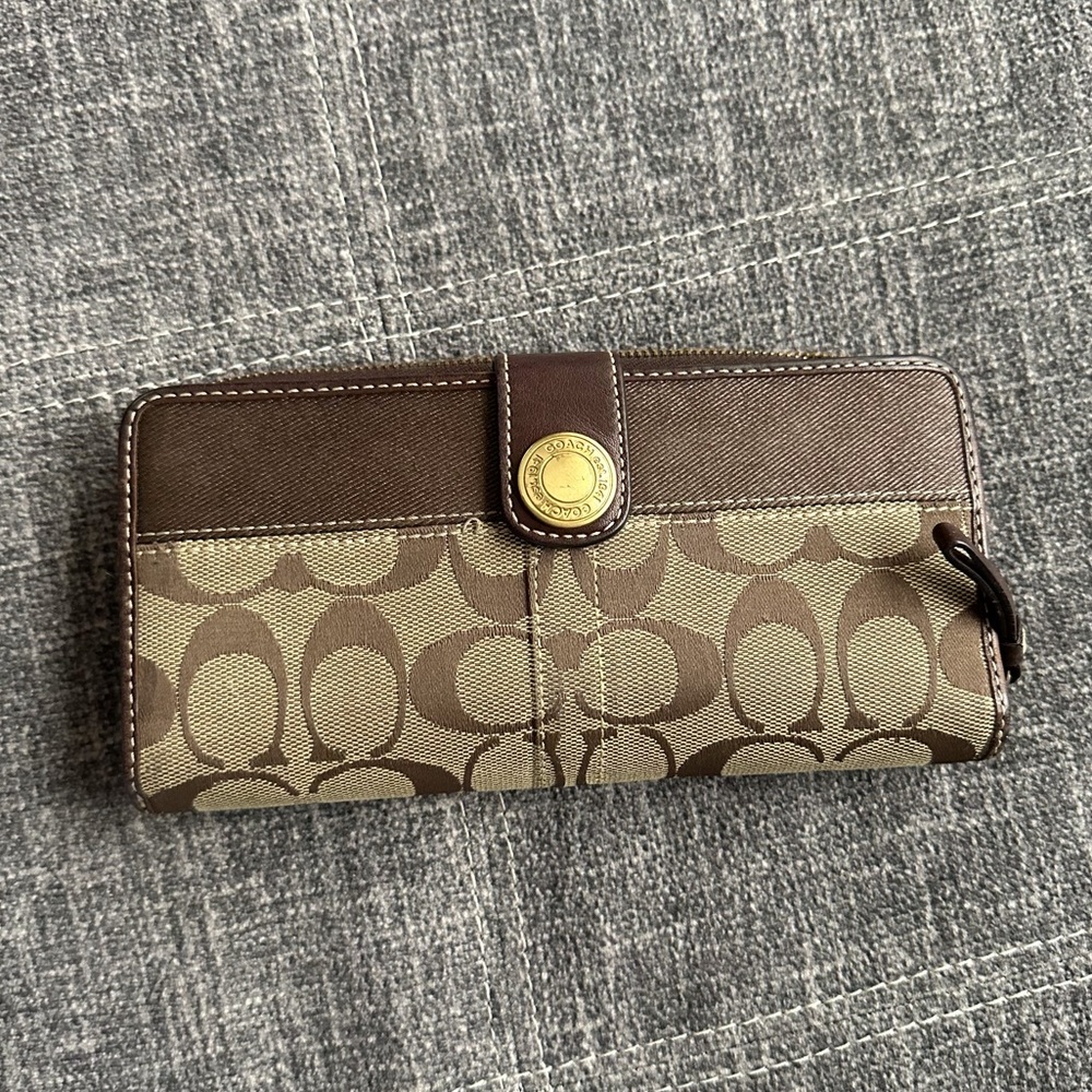 Coach Monogram Wallet